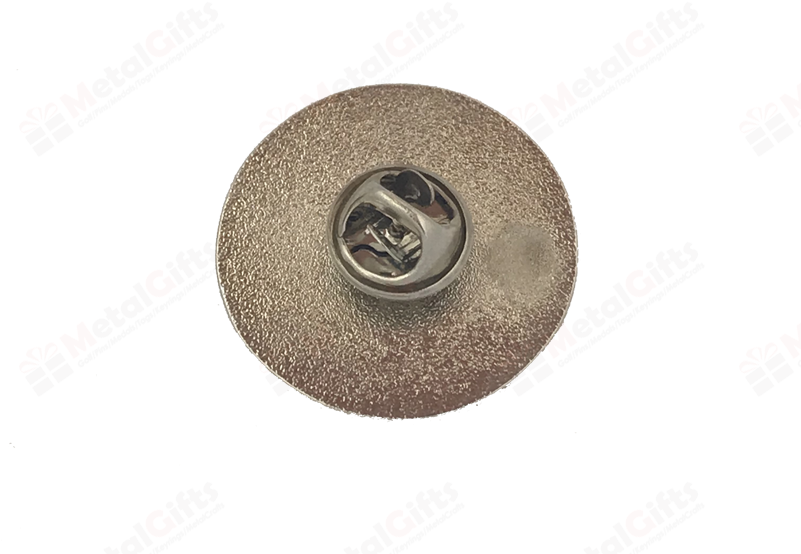 Metal Badge Silver Metal Green Pin - Circular Saw Clipart (800x600), Png Download