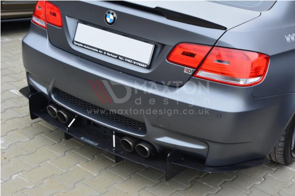 Rear Diffuser Bmw M3 E92 / E93 Tmcmotorsport Clipart (600x600), Png Download