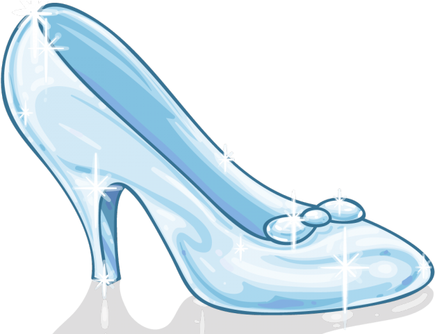 Glass Slipper Png - Basic Pump Clipart (640x480), Png Download