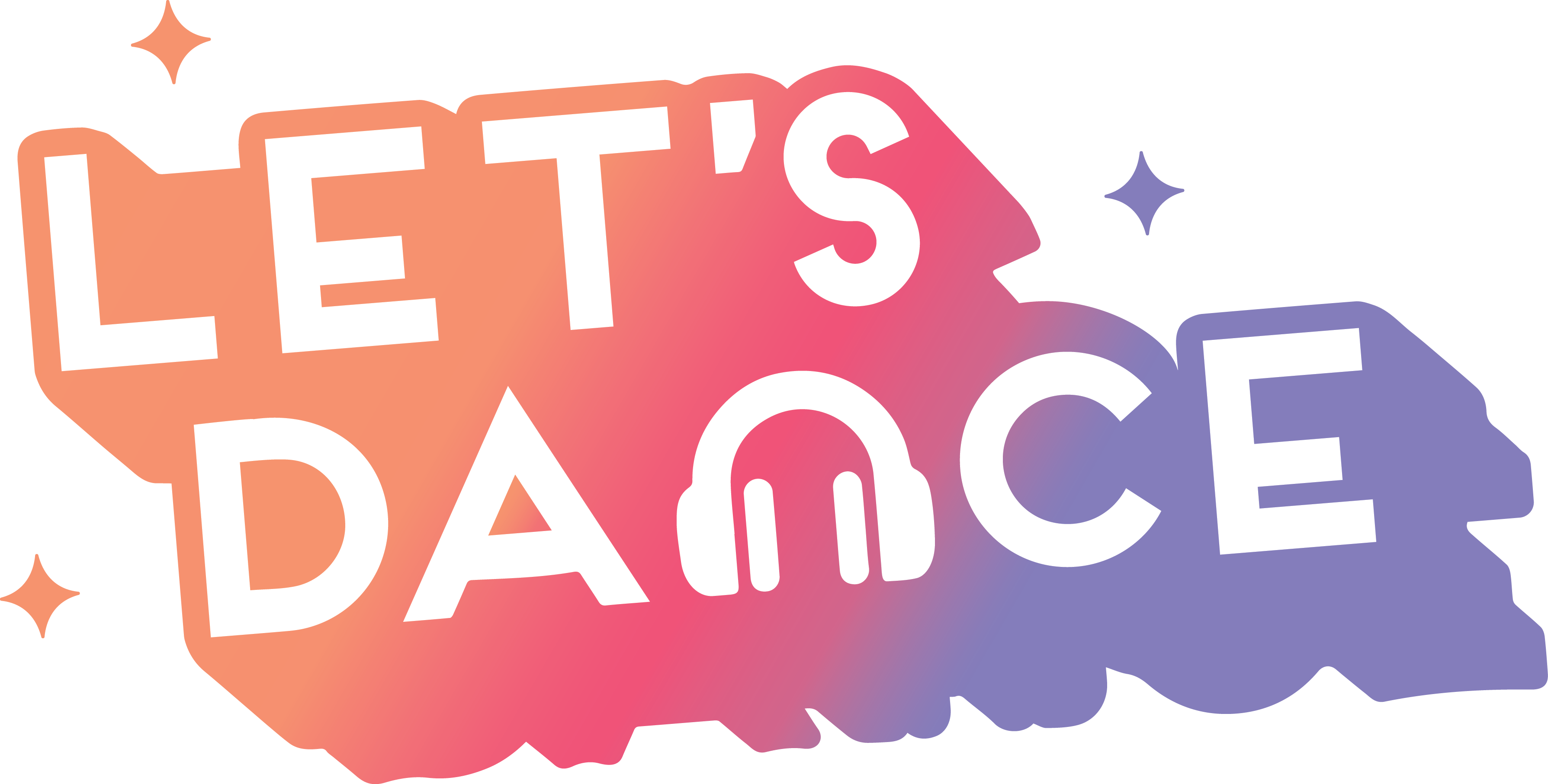 Let's Dance Logo Colour - Let's Dance Clipart (3578x1813), Png Download