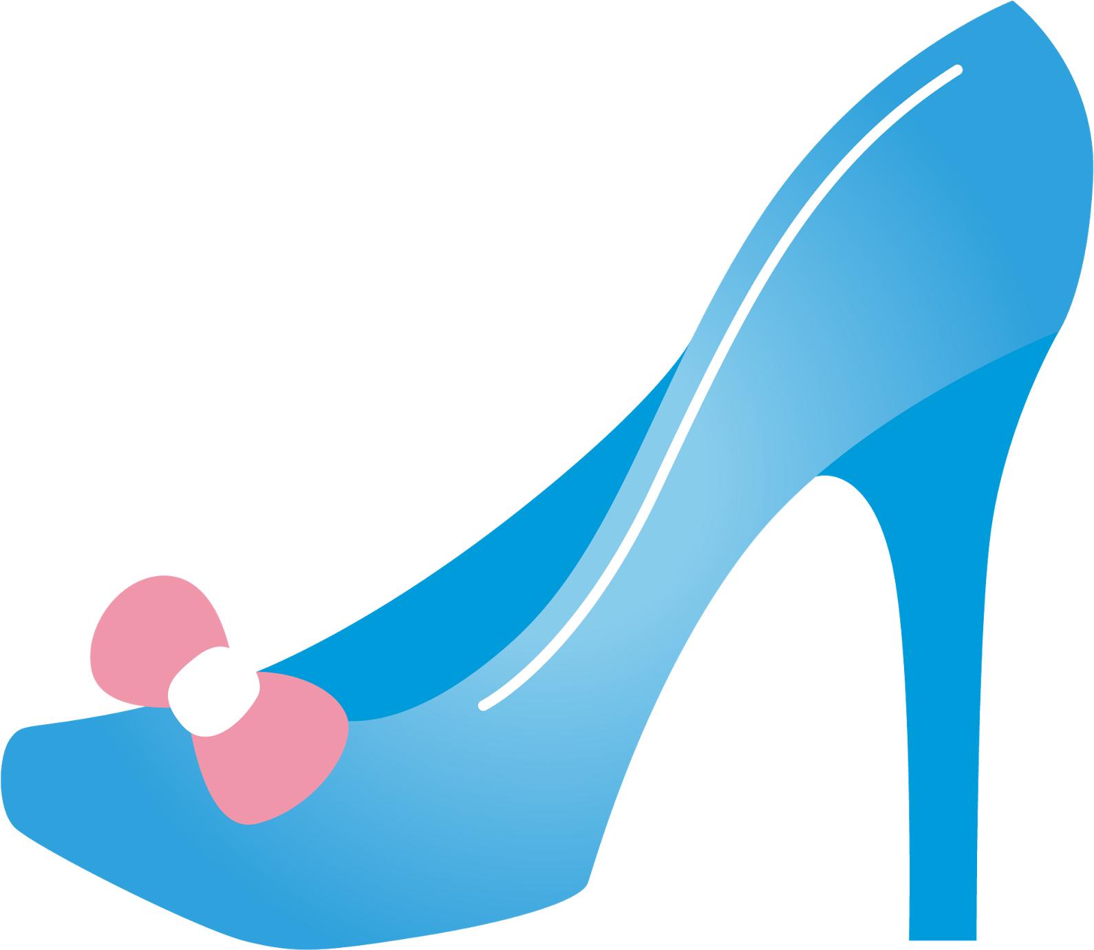 Free Download Cinderellas Shoe Clipart Slipper Cinderella - Cinderella Heel Shoe Clipart - Png Download (1590x1380), Png Download