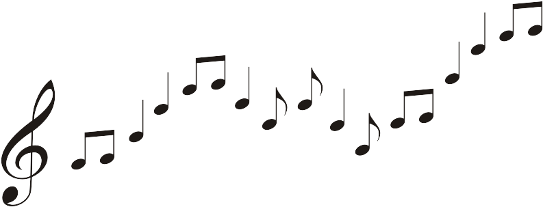 Notas Musicales - Cenefa De Notas Musicales Png Clipart (800x774), Png Download