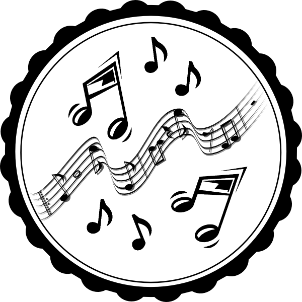 Musical Notes Clip Art At Clker Com Vector Clip Art - Public Domain Music Notes - Png Download (600x600), Png Download