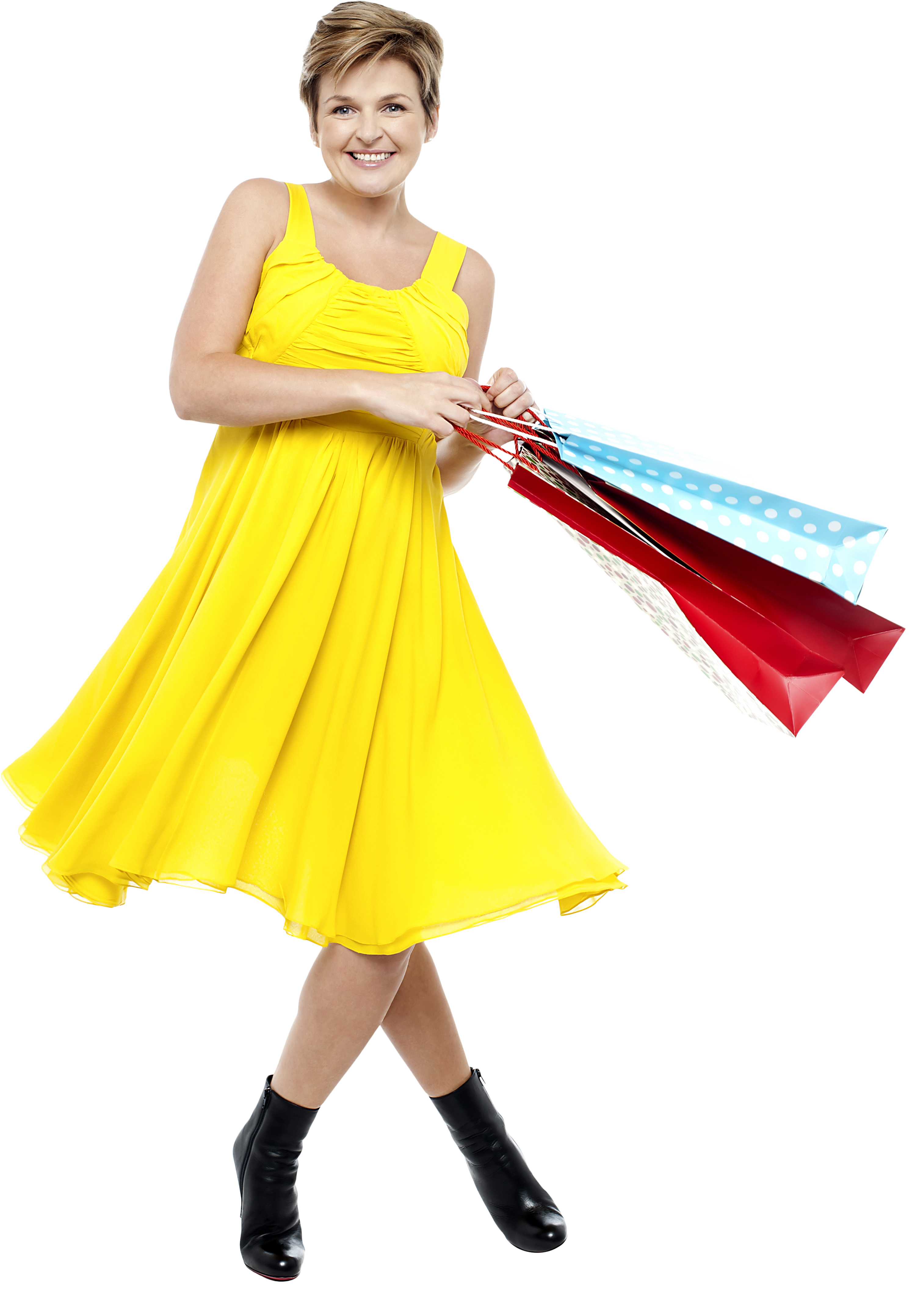 People Shopping Holding Bag Free Png Image - Portable Network Graphics Clipart (3011x4313), Png Download