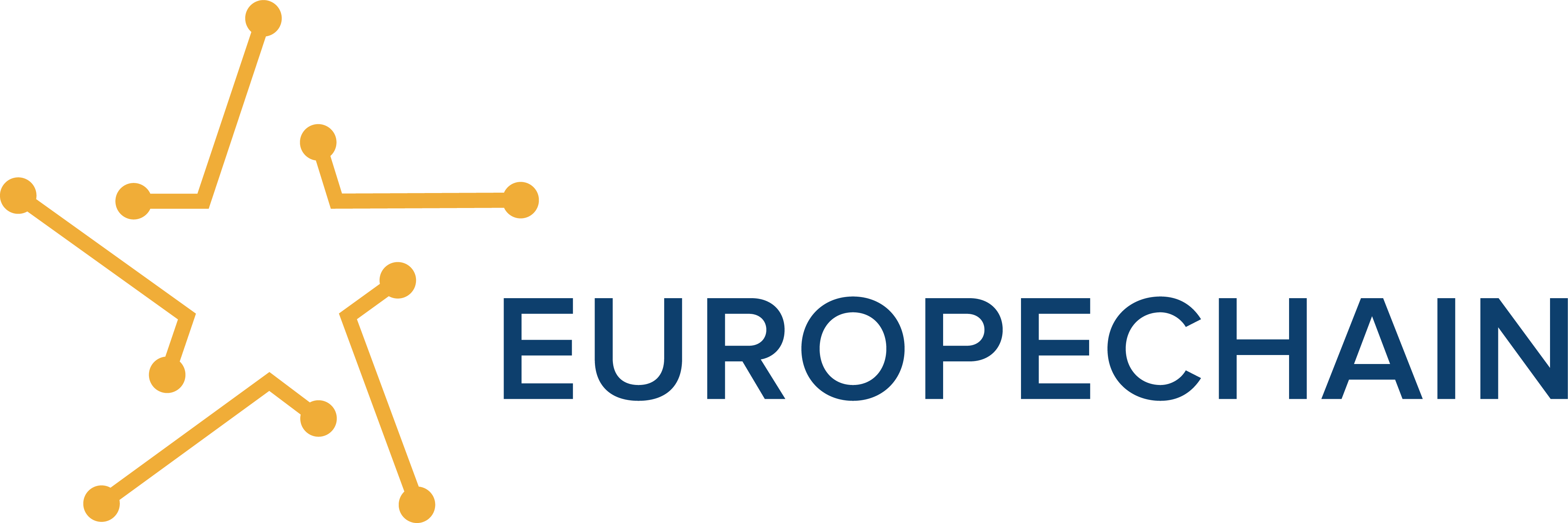 Europechain Bv - Graphic Design Clipart (4188x1398), Png Download