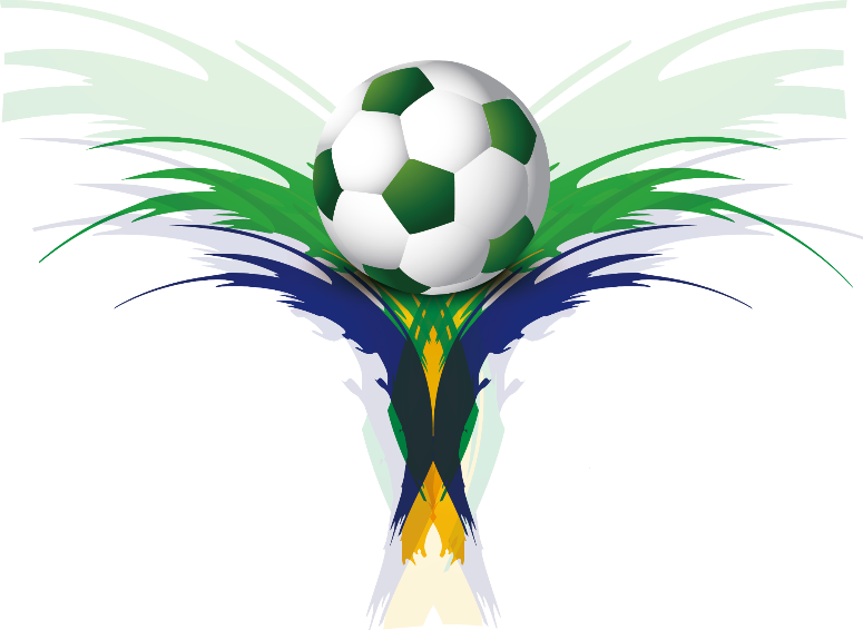 #brazil #worldcup2018 #fifa #russia #team #football - Football Brazil Logo Png Clipart (775x566), Png Download
