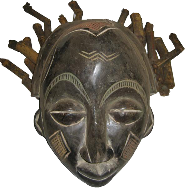 African Mask - African Tribal Masks Png Clipart (591x600), Png Download