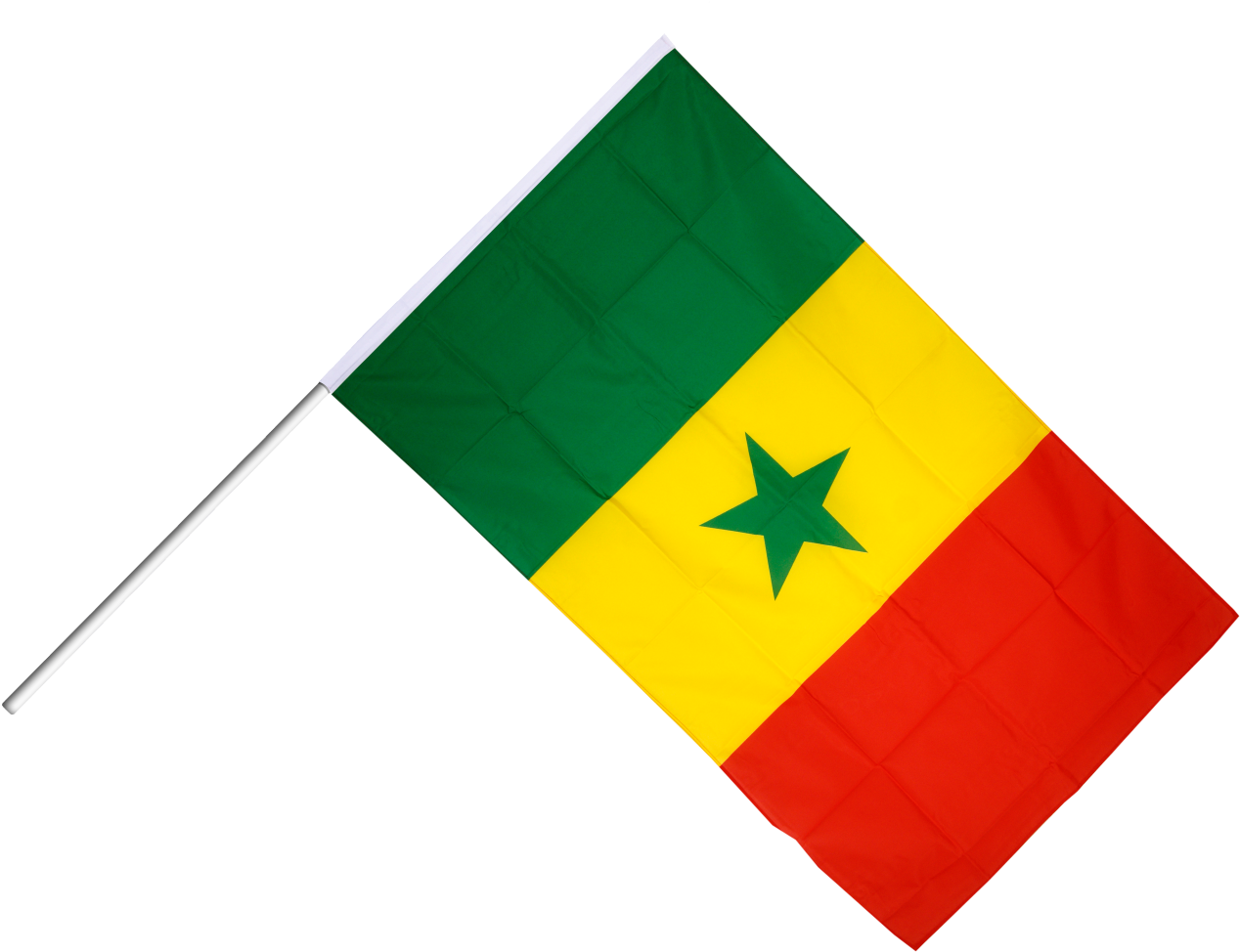 Drapeau Sénégal Png - Flag Clipart (1500x1124), Png Download