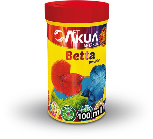 Betta Granulat - Fish Clipart (600x600), Png Download