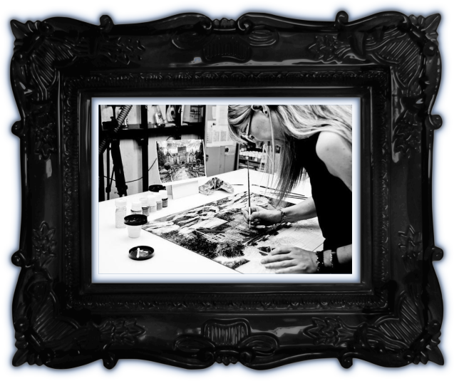 Black Picture Frame Clipart (637x535), Png Download