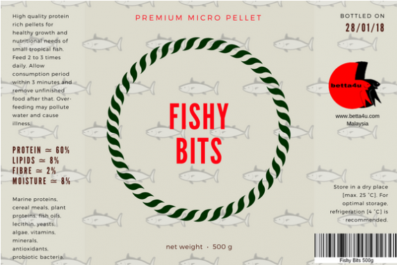 Fishy Bits Premium Micro Pellet @ 1kg - Instagram Clipart (1140x380), Png Download
