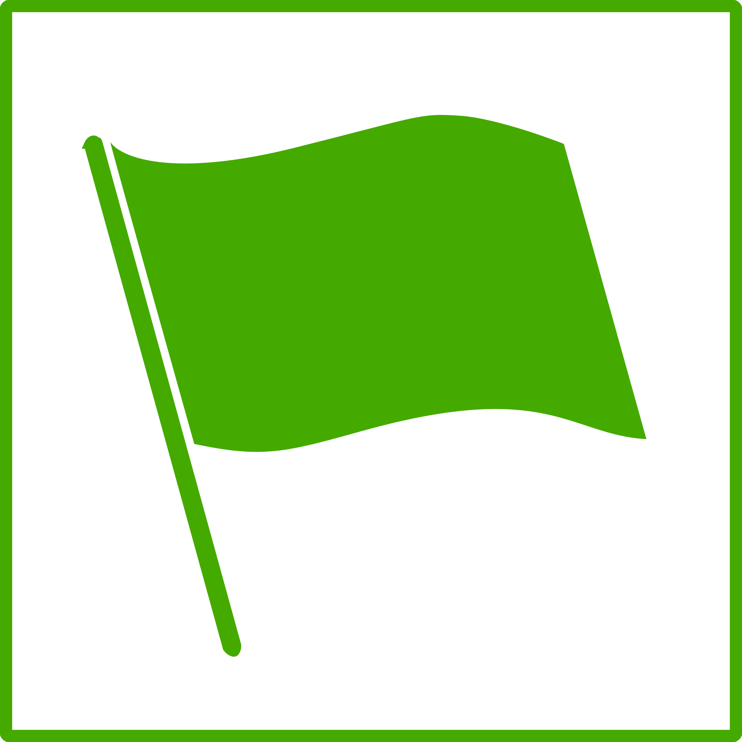 Green Flag Clipart - Green Flag - Png Download (2400x2400), Png Download