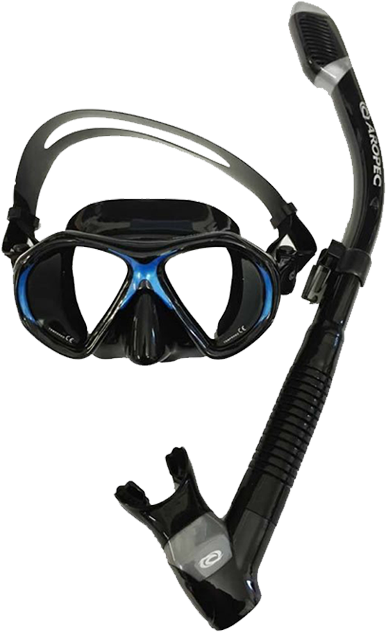 Mask And Snorkel Set - Diving Mask Clipart (1024x1024), Png Download
