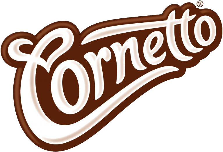 Wordpress Logo Clipart Ice Cream - Cornetto Logo Png Transparent Png (767x522), Png Download