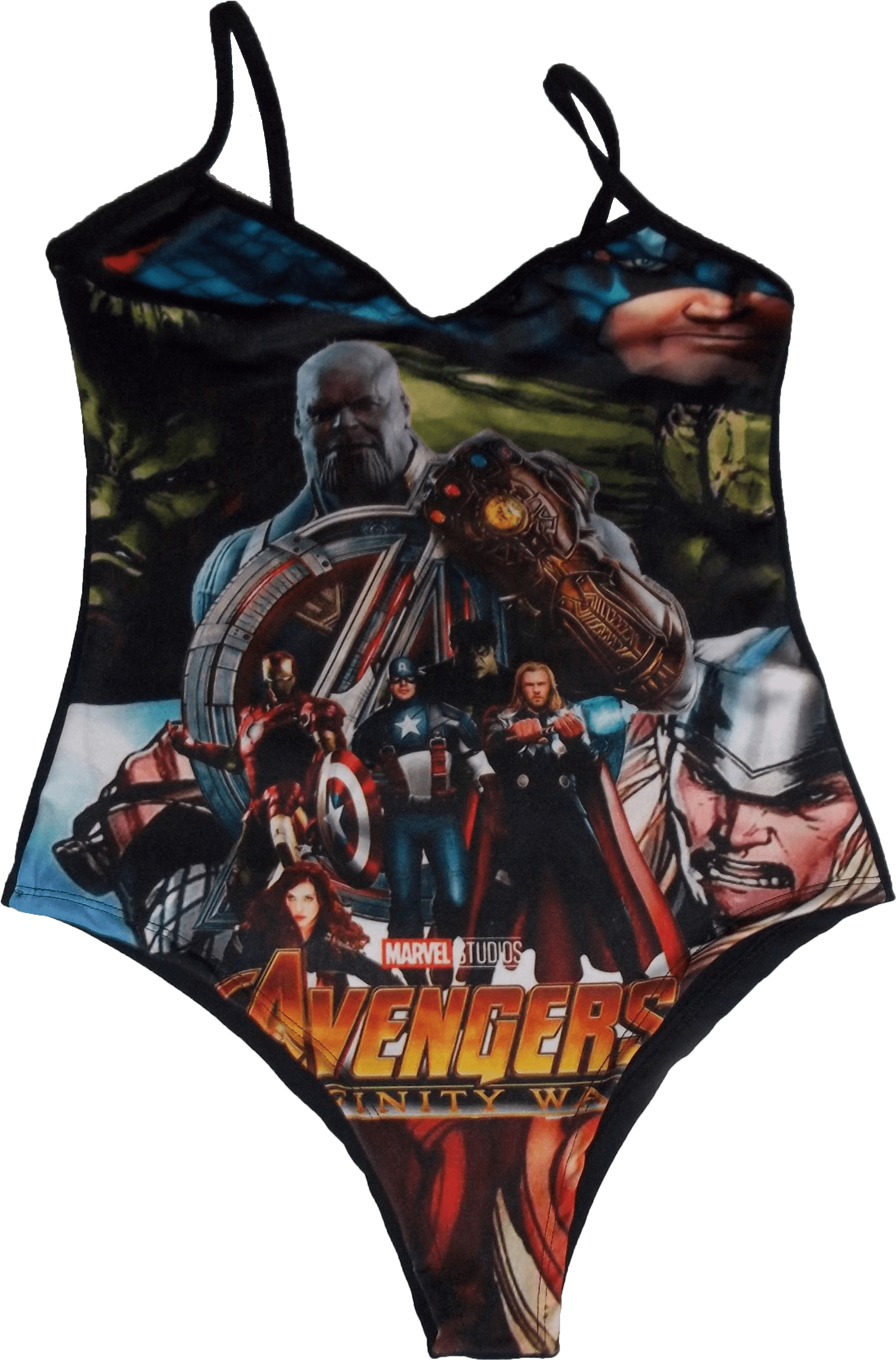 Body Feminina Os Vingadores Guerra Infinita - Swimsuit Bottom Clipart (3000x4000), Png Download