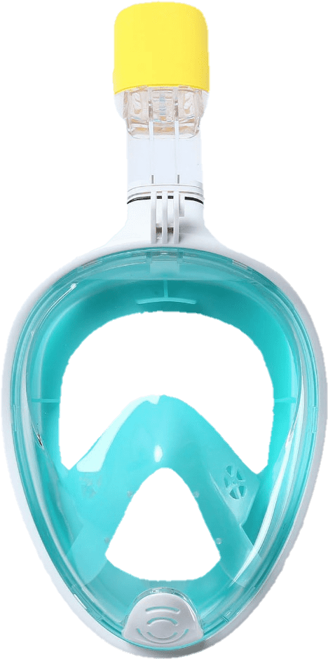 Best Full Face Snorkel Mask = Sharklens - Headphones Clipart (1000x1000), Png Download