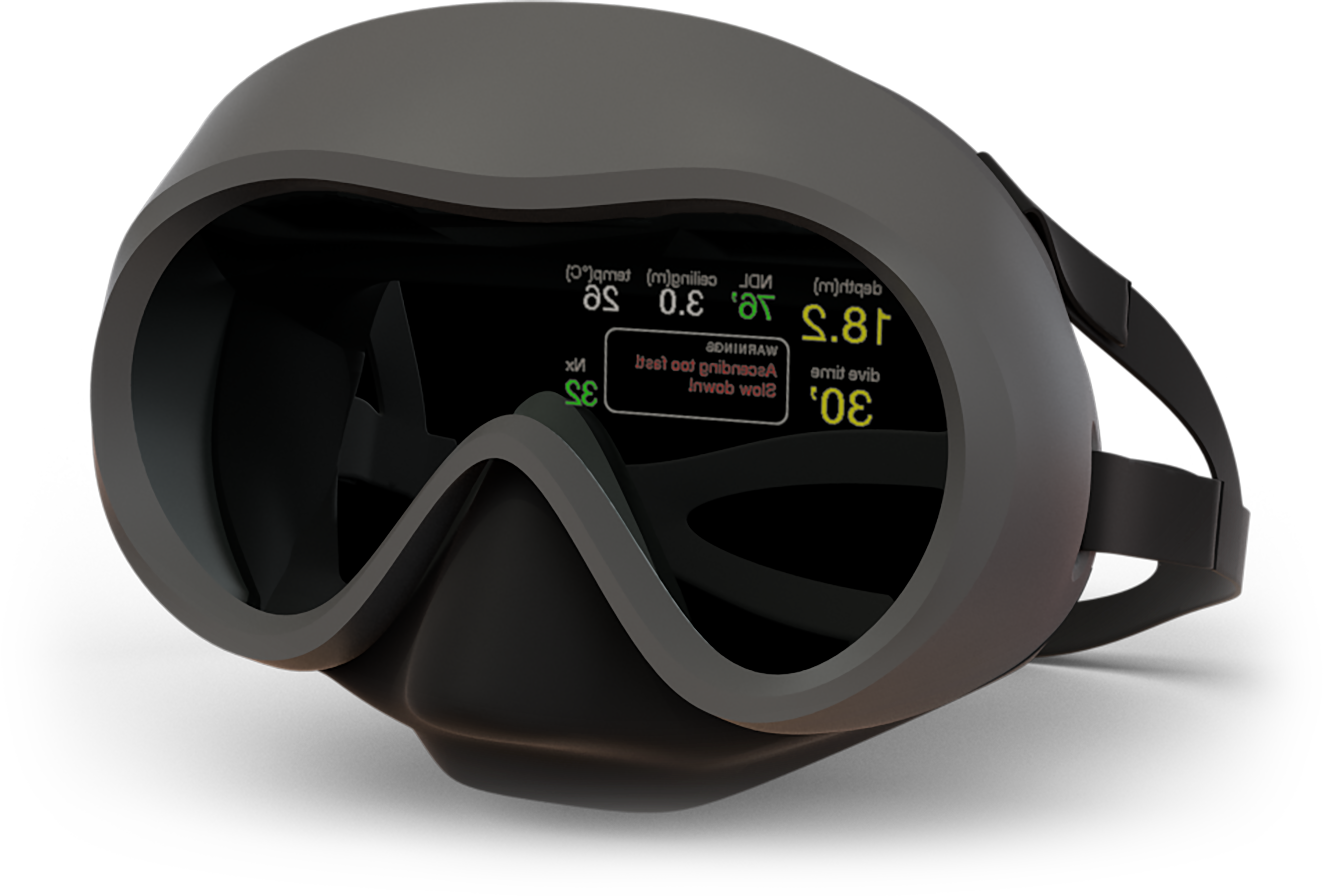 Goggles Transparent Scuba - Personal Computer Hardware Clipart (4707x3085), Png Download