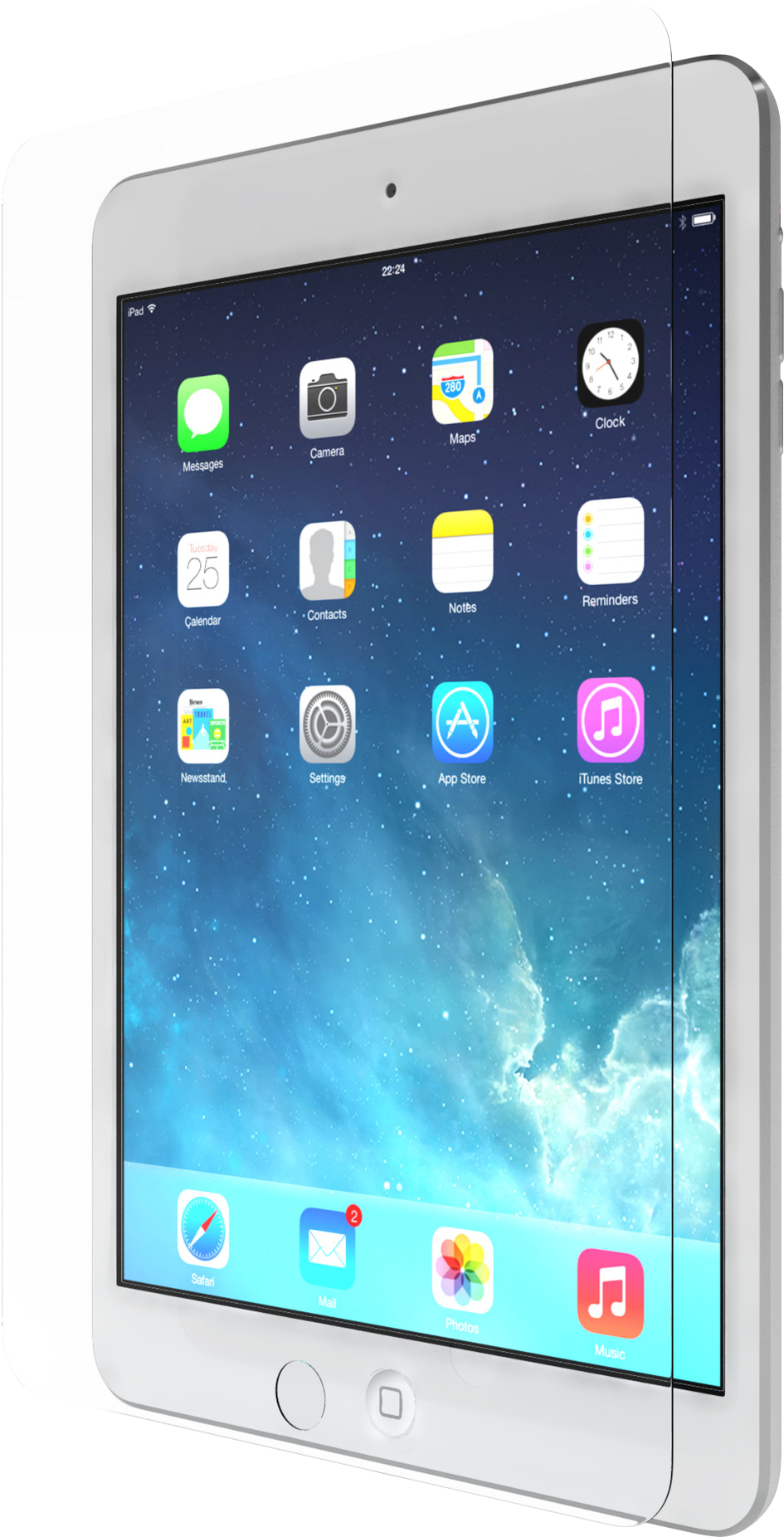 Vitrifender Vitrifender Vitrifender - Ipad Back Cover Compatible With Smart Cover Clipart (945x1852), Png Download