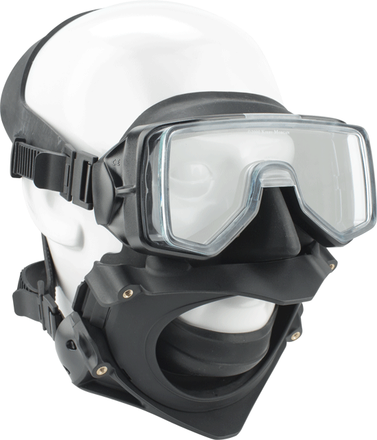 M-48 Supermask Mask Only - Kirby Morgan Diving Mask Clipart (550x642), Png Download