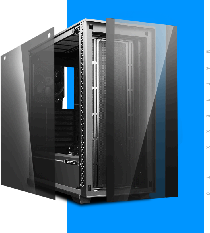 The Front And Side Panels Are Made Of Full-sized, Tinted - Server Clipart (930x817), Png Download