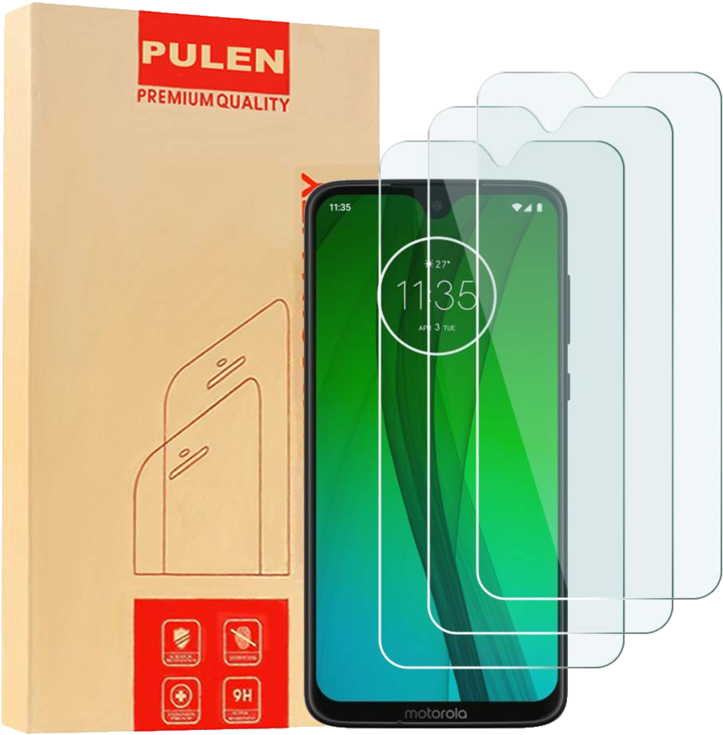 Pulen Hd 9h Tempered Glass 3-pack - Huawei Y9 2019 Hd Clipart (800x800), Png Download