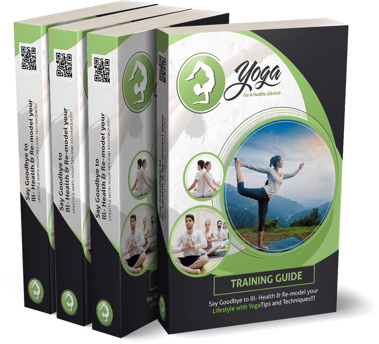 Yoga For A Healthy Lifestyle - Flyer Clipart (1303x1238), Png Download