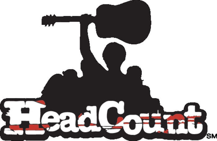 Heads Up For Headcount On Election Day - Music Concert Logo Clipart (700x455), Png Download