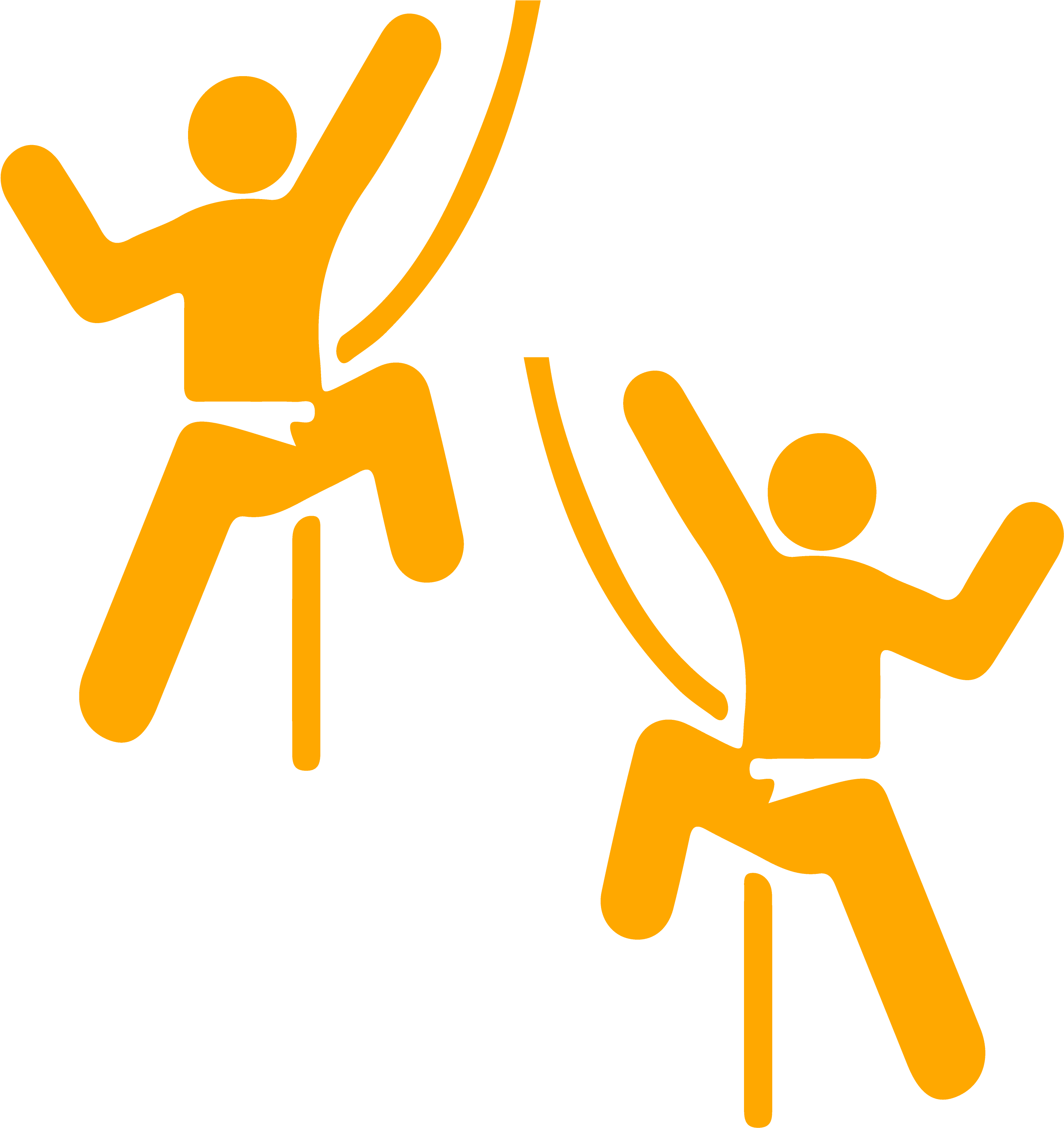 Free Friend Friday - Rock Climbing Clip Art - Png Download (3334x3334), Png Download