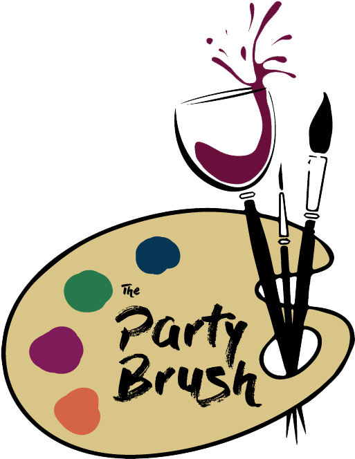 The Party Brush - Smiley Head Clipart (513x664), Png Download