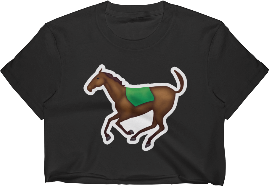 Emoji Crop Top T Shirt - Mane Clipart (1000x1000), Png Download