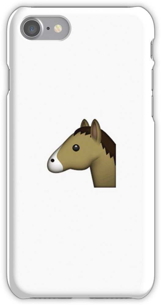 Horse Emoji Iphone 7 Snap Case - Billie Eilish Phone Case Clipart (750x1000), Png Download