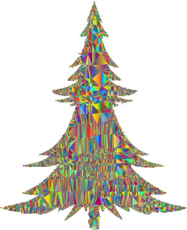 Christmas Tree Christmas Day Christmas Ornament Drawing - Christmas Day Clipart (608x749), Png Download