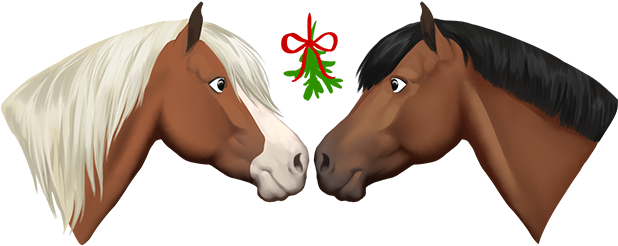 Star Stable Christmas Stickers Messages Sticker-5 - Star Stable Online Sticker Clipart (618x618), Png Download