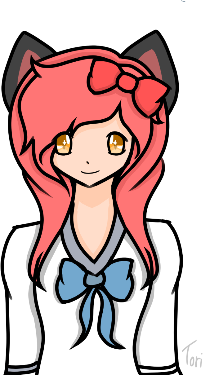 Kawaii ~chan From Aphmau ^-^ - Cartoon Clipart (905x1280), Png Download