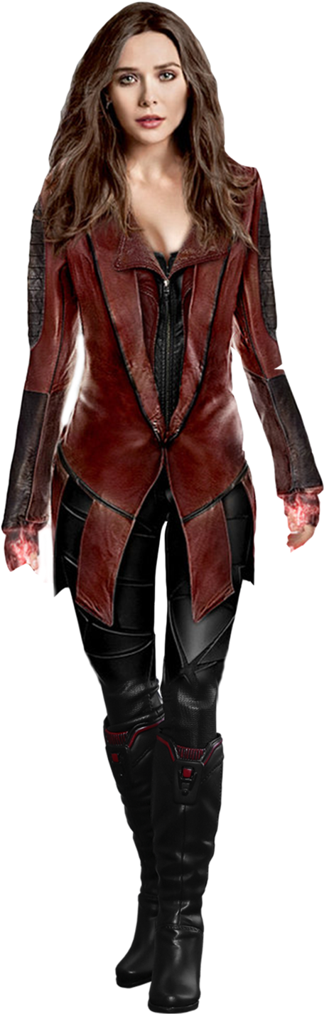 Wanda America Cosplay Maximoff Universe Cinematic Scarlet - Elizabeth Olsen Scarlet Witch Ending Clipart (1024x1448), Png Download