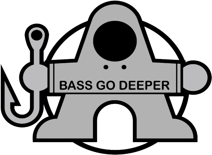 Gone Fishing - Bass Go Deeper Clipart (709x542), Png Download
