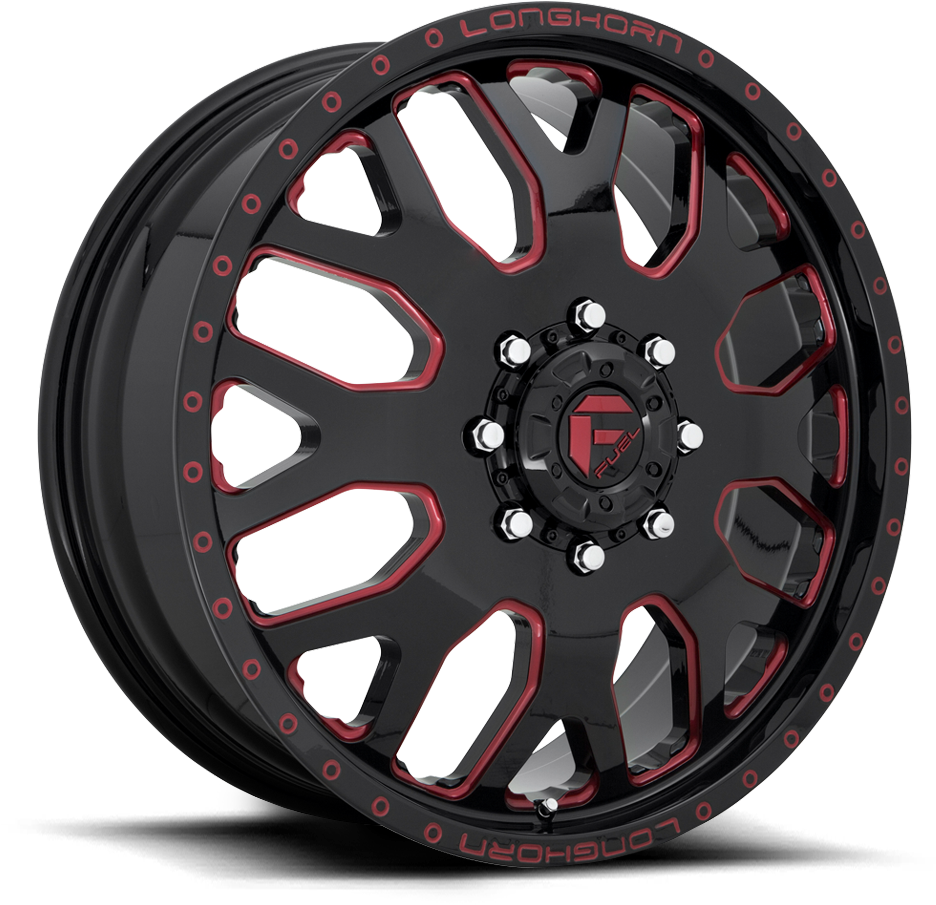 10 Lug Fuel Wheels Clipart (1000x1000), Png Download