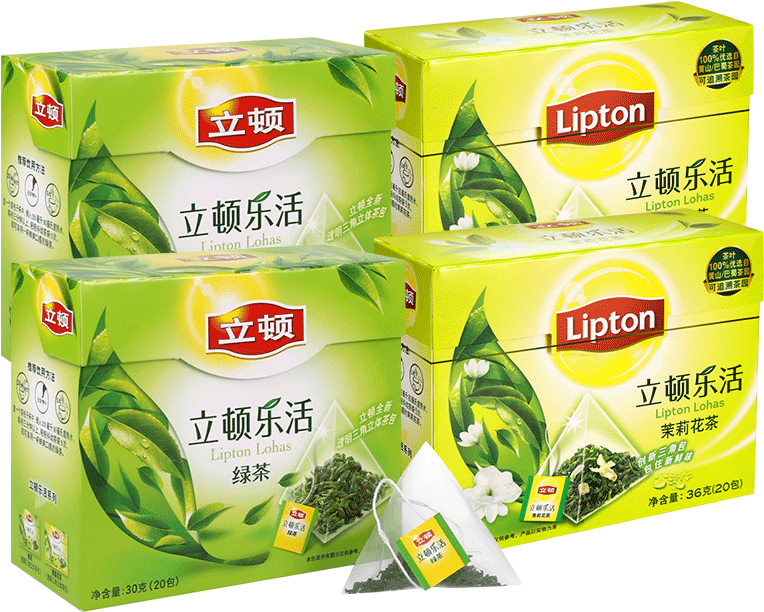 Lipton Lipton Tea Bags Lo Live Triangle Tea Bags Green - Lipton Clipart (800x800), Png Download