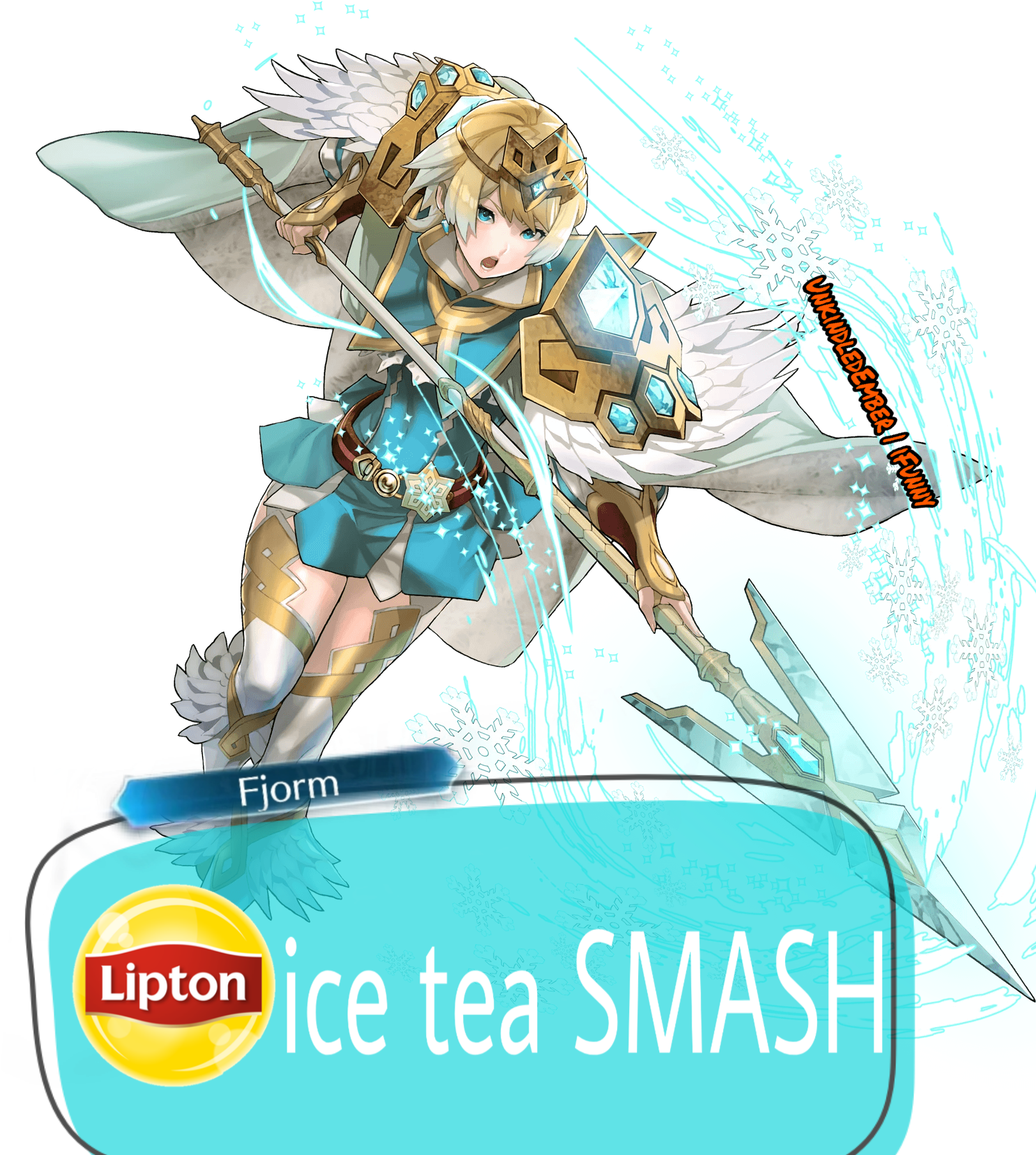 Humorlipton - Fjorm Age Fire Emblem Heroes Clipart (1684x1920), Png Download