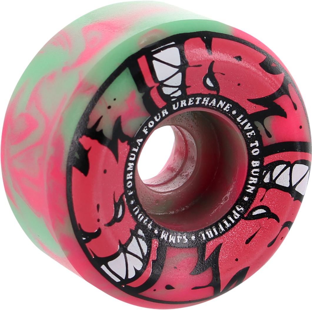 Spitfire Formula Four Conical Full Afterburner Wheels - Spitfire Formula Four Conical Full Clipart (1061x1053), Png Download