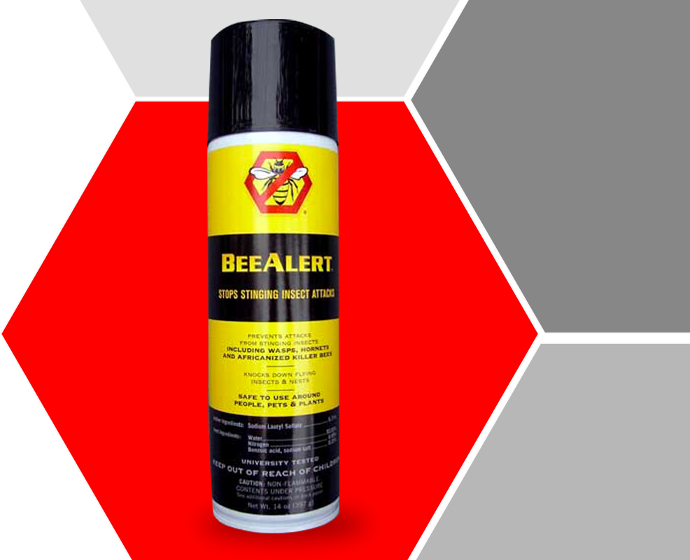 Beealert Aerosol Spray - Cylinder Clipart (986x800), Png Download