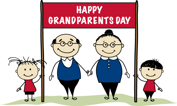 Best National Grandparents Wish Ideas On - Grand Parent Day Clip Art - Png Download (728x435), Png Download