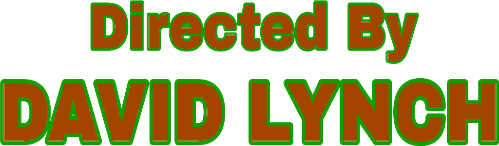 Davidlynch Sticker Clipart (1024x301), Png Download