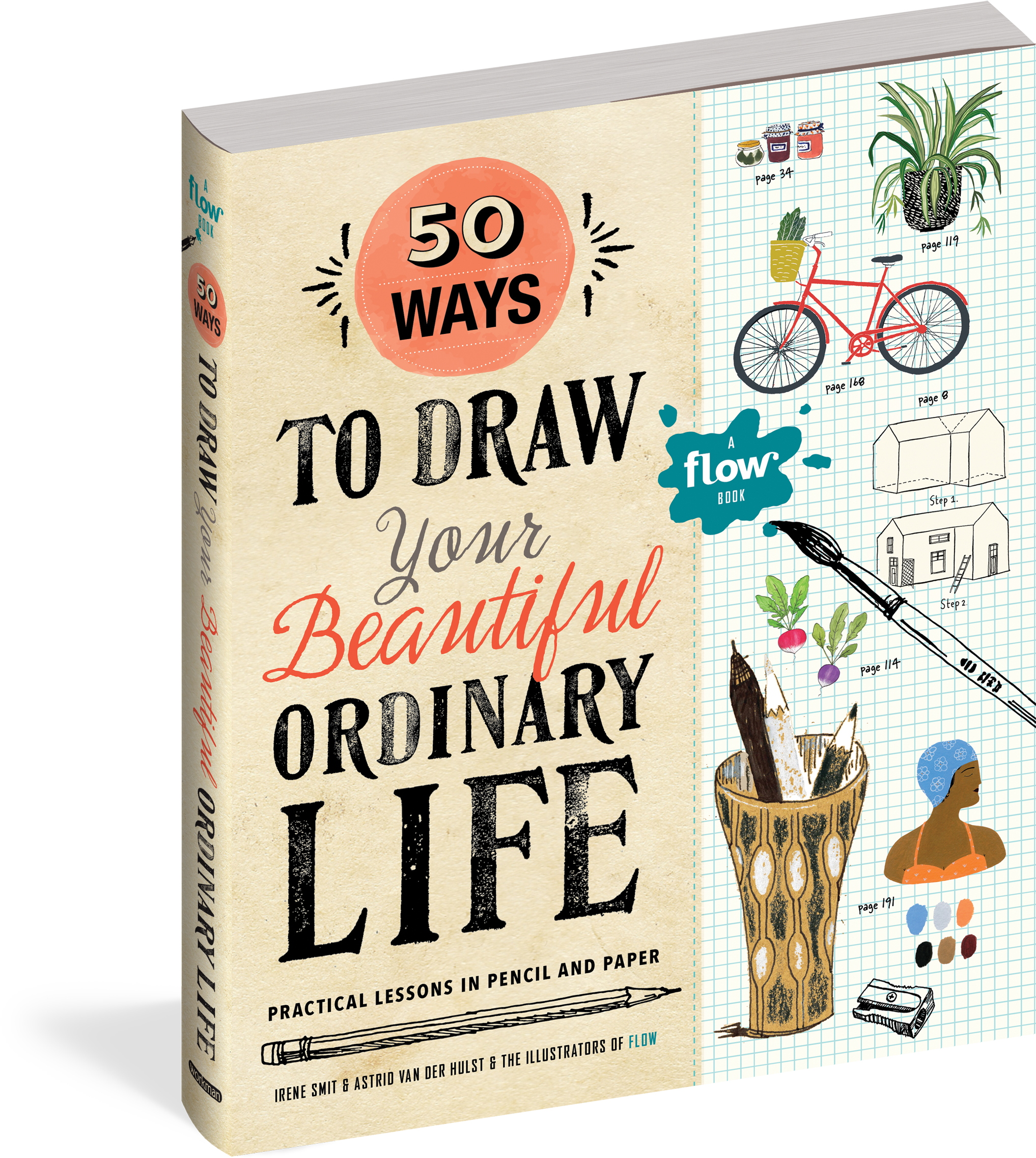 50 Ways To Draw Your Beautiful Ordinary Life Pdf Clipart (2175x2400), Png Download