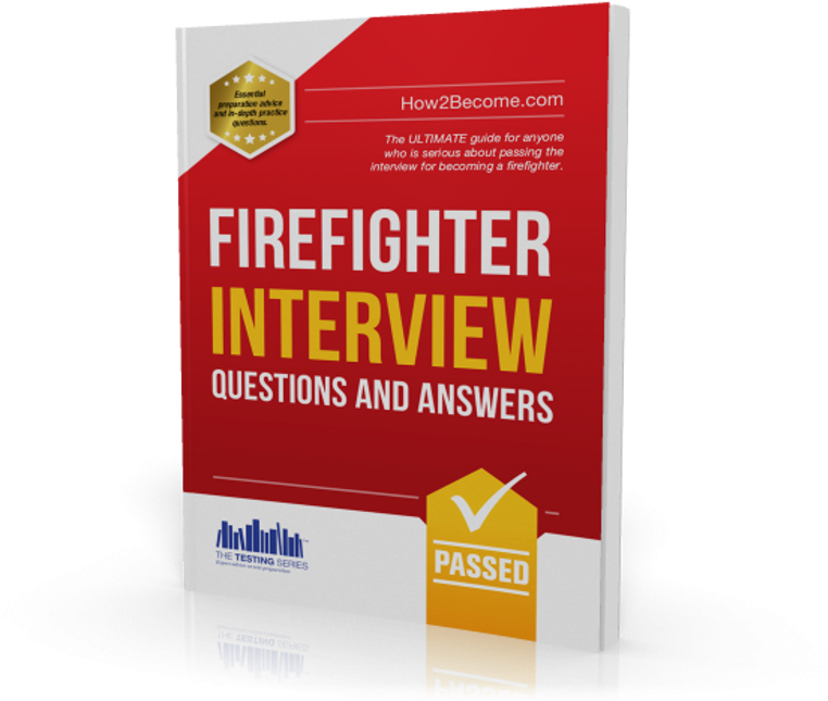Firefighter Interview Questions & Answers Workbook - Graphic Design Clipart (800x800), Png Download