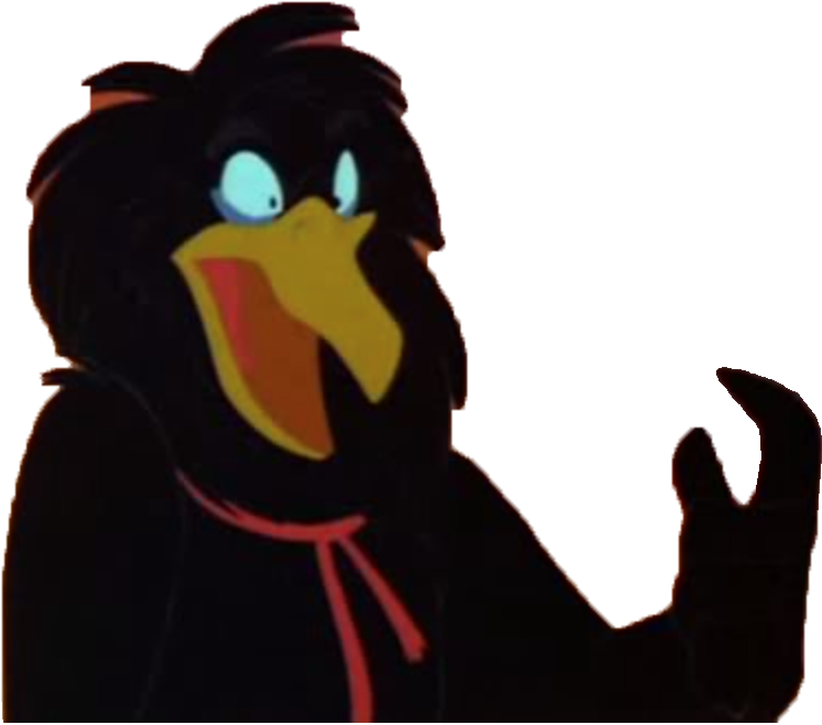 Crow Clipart Big Black - Jeremy Nimh - Png Download (746x658), Png Download