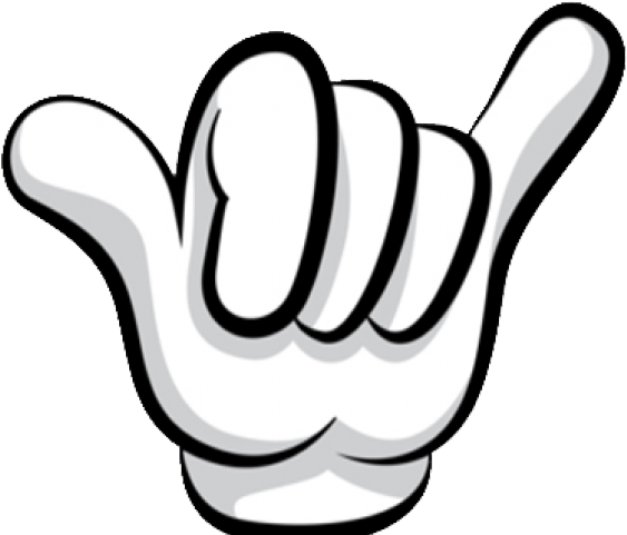 Hang Loose Hand Sign Clipart (640x480), Png Download