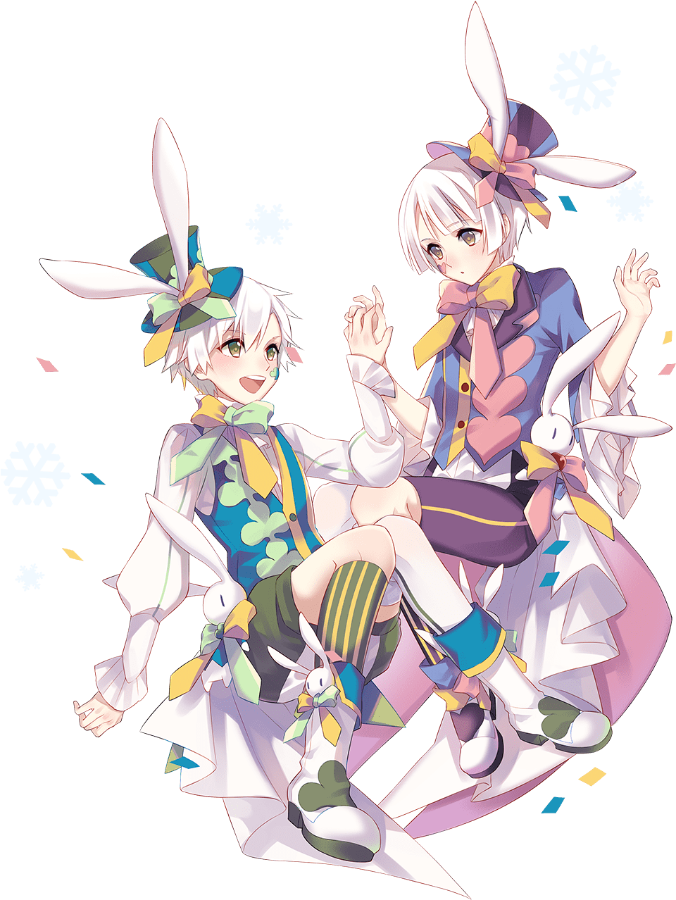 Art Doublescoop Doublerabbittrick - Food Fantasy Double Scoop Skin Clipart (1002x1334), Png Download