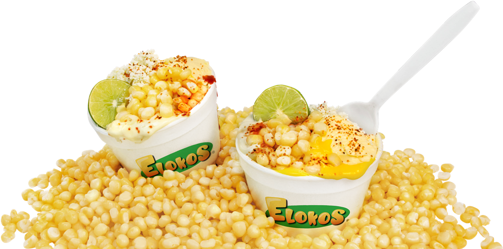 Elotes Png - Esquite Png Clipart (1052x511), Png Download