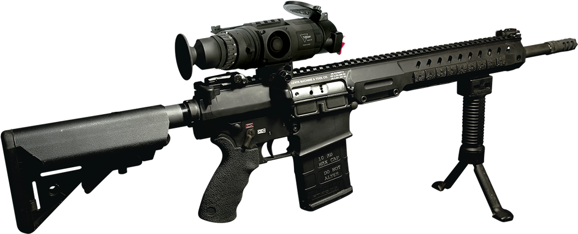 Trijicon Reap Ir Thermal Scope Clipart (1161x489), Png Download